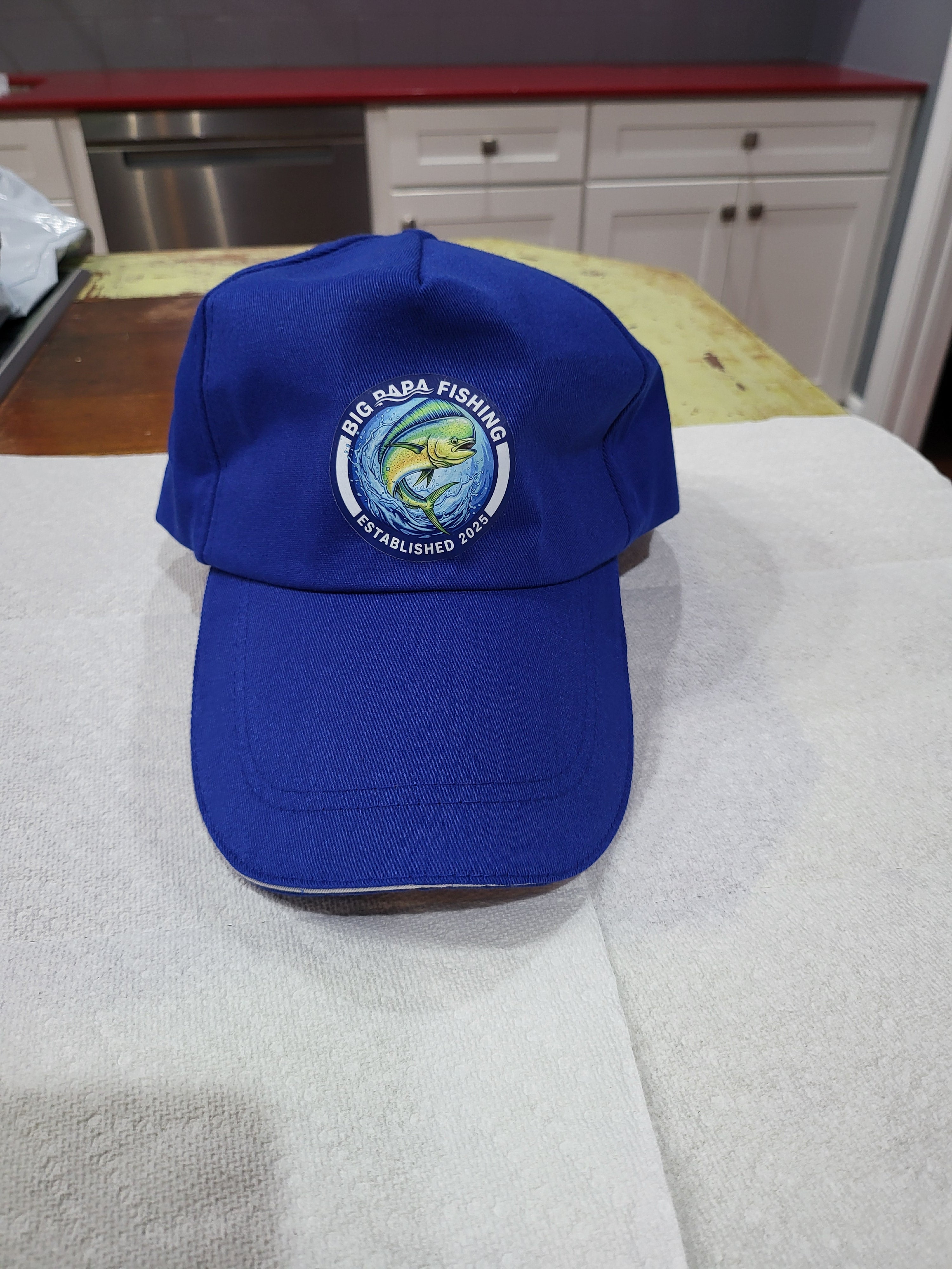 Big PaPa Fishing hat -Blue