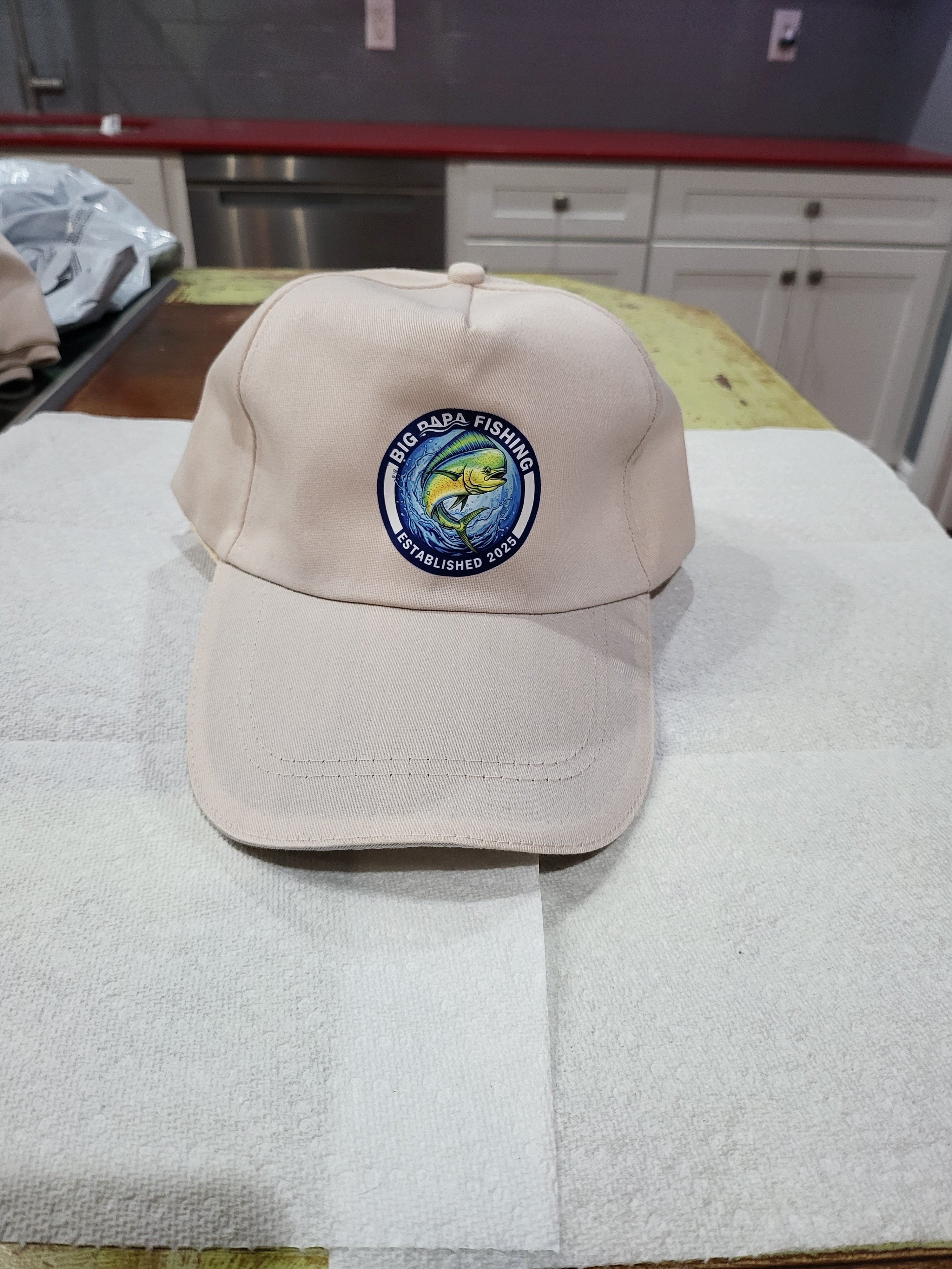 Big PaPa Fishing- Hat...Khaki